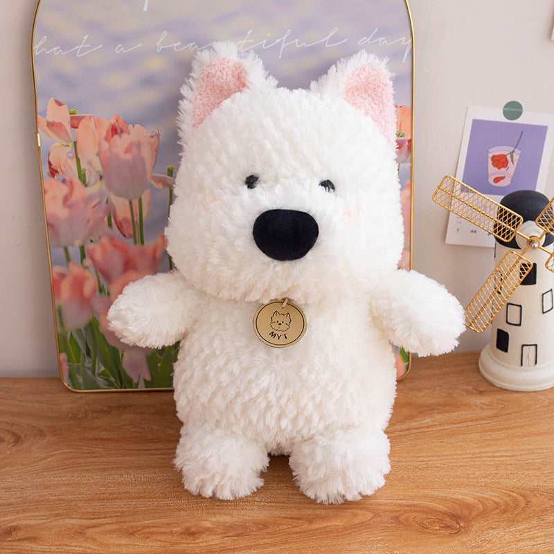 Cute Puppy Dog West Highland Doll Children's Plush Toy