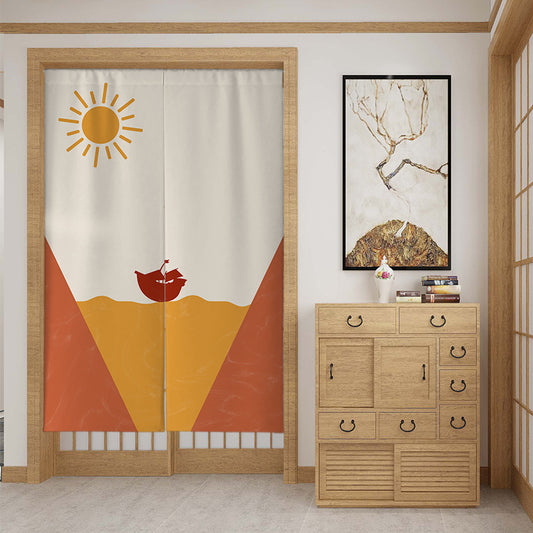 Custom Fabric Door Curtain Partition Curtain