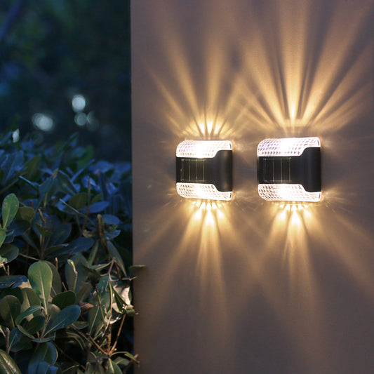 Solar Wall Lamp Outdoor Courtyard Waterproof Light Control Small Night Lamp