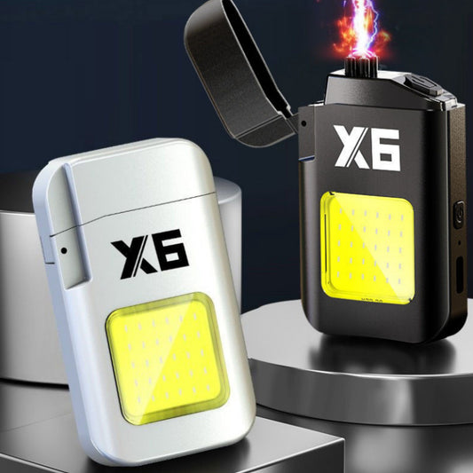 Upgraded Cob Light USB Rechargeable Lighter With Light