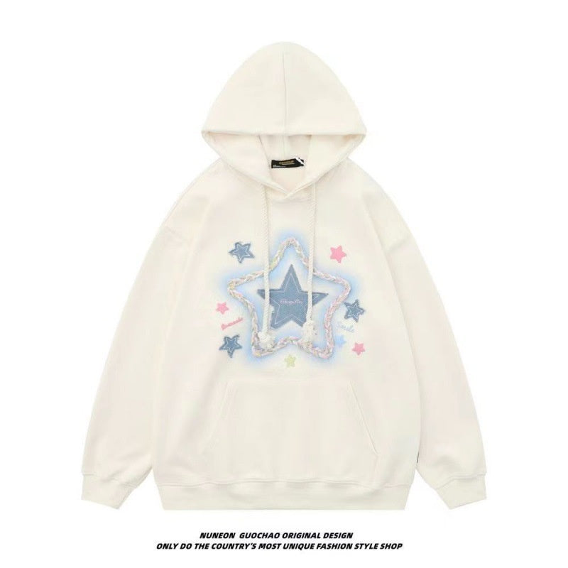 XINGX Embroidered Niche Design Hooded Sweater For Women