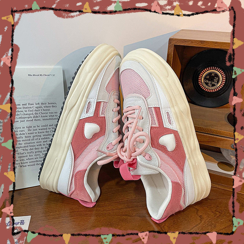 Super Sweet Full Of Love New Student Skate Shoes