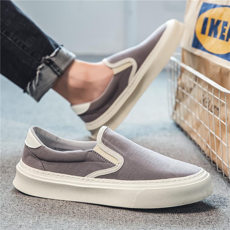 Summer Breathable New Canvas Shoes Men