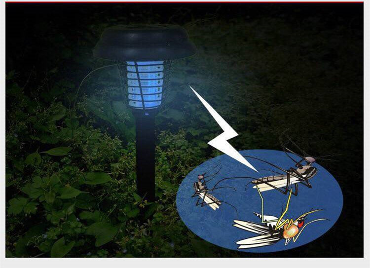 Solar insect killing mosquito lawn lamp