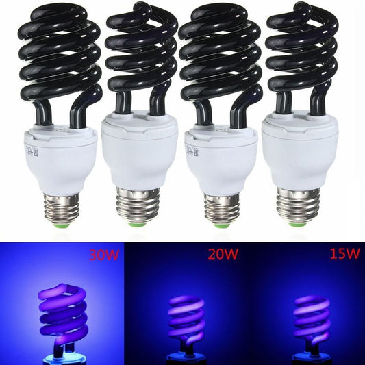 Spiral energy-saving ultraviolet fluorescent lamp