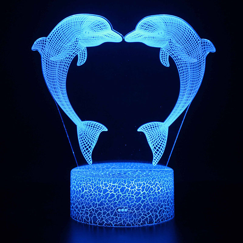 Dolphin series small night lights