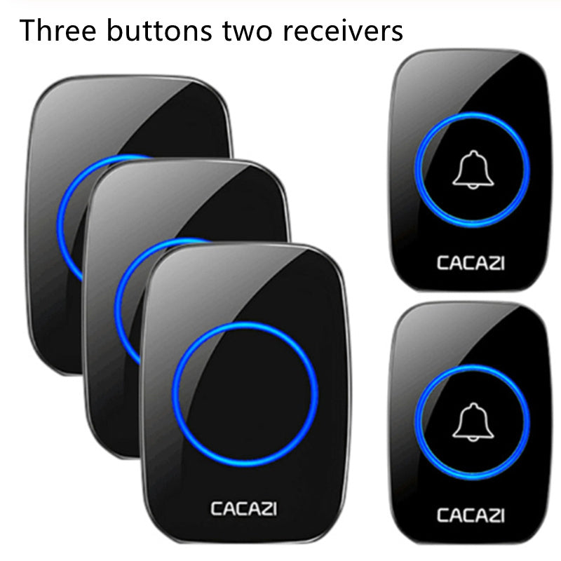 Wireless doorbell home new  long-distance remote control old pager Intelligent exchange doorbell