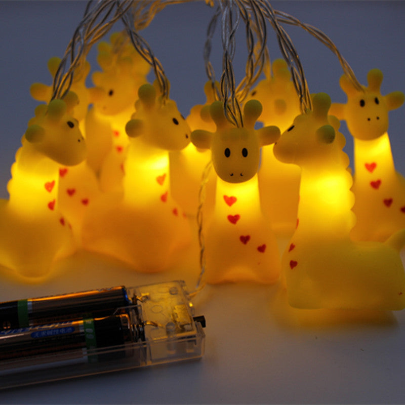 Vinyl animal led light string