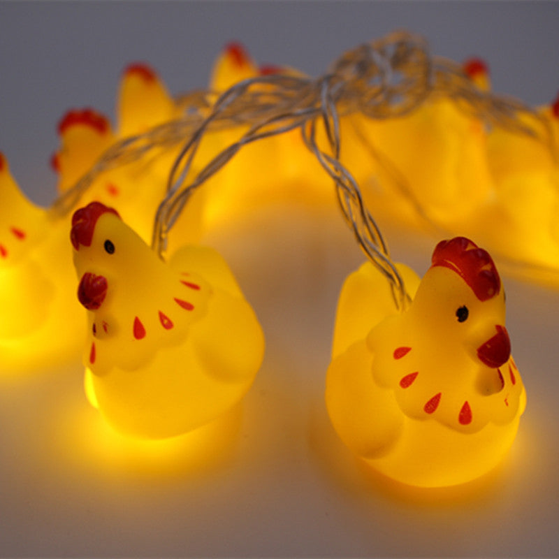 Vinyl animal led light string