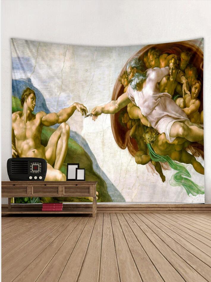 The Creation of Adam Tapestry