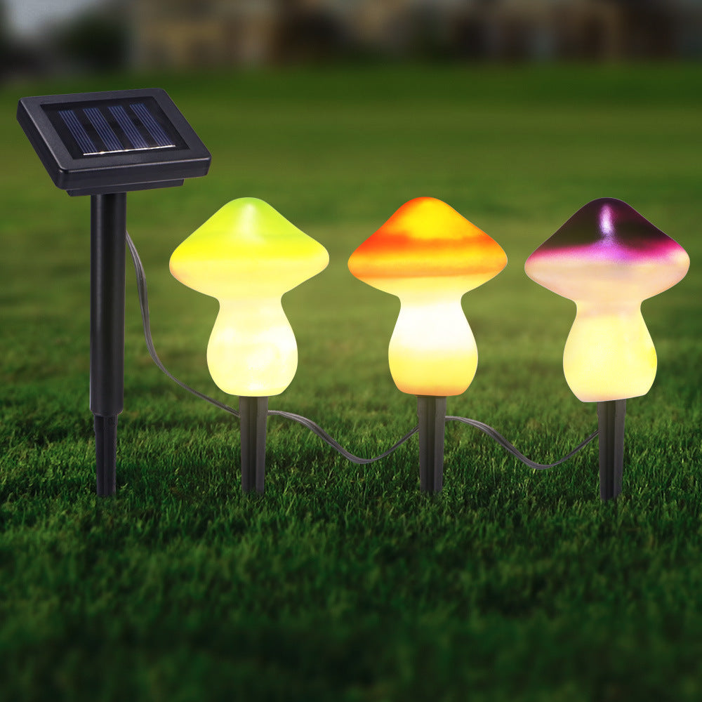 Solar courtyard landscape light