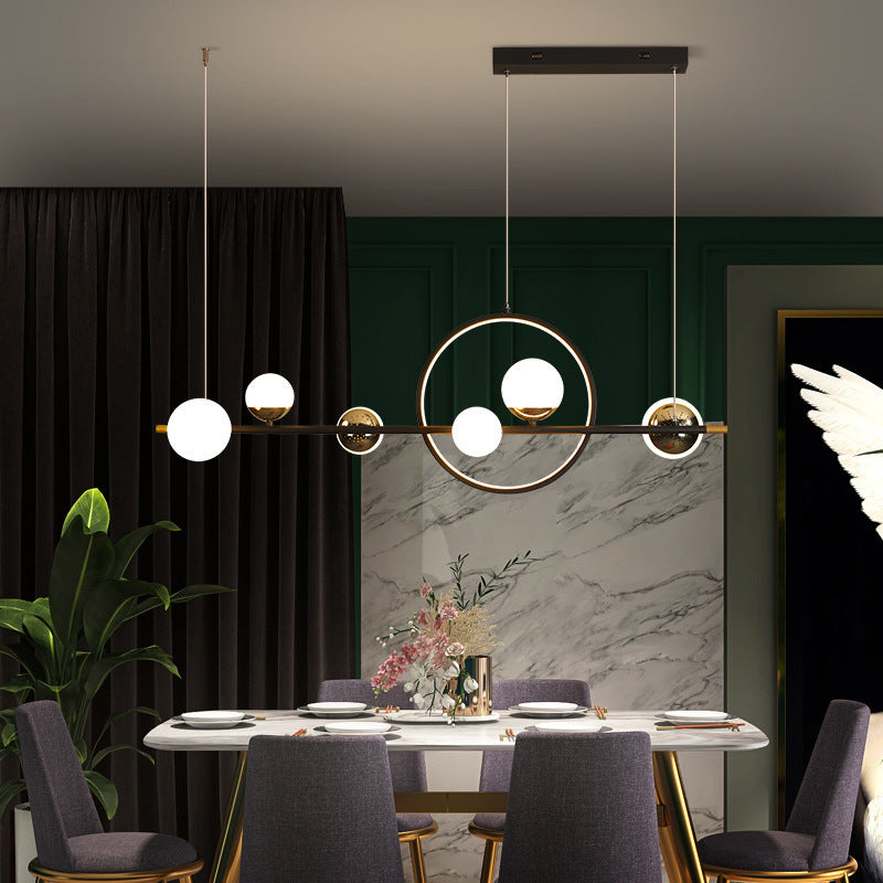 Nordic Creative Restaurant Long Chandelier Modern Simple Personality