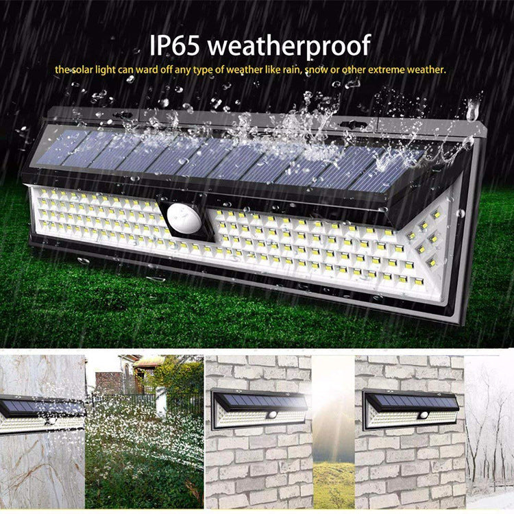 Solar Light 118 LED PIR Motion Sensor Outdoor Light