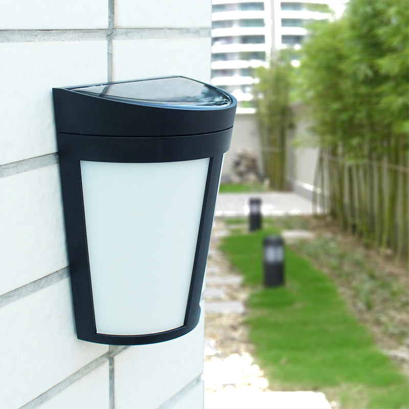 Solar Wall Light 6led Outdoor Garden Courtyard Fence Light Control Decorative Landscape Light