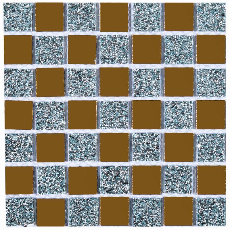 PVC Imitation Tile Sticker Waterproof and Oil-proof Kitchen Floor Wall Self-adhesive Wallpaper Mosaic Tempered Crystal Film