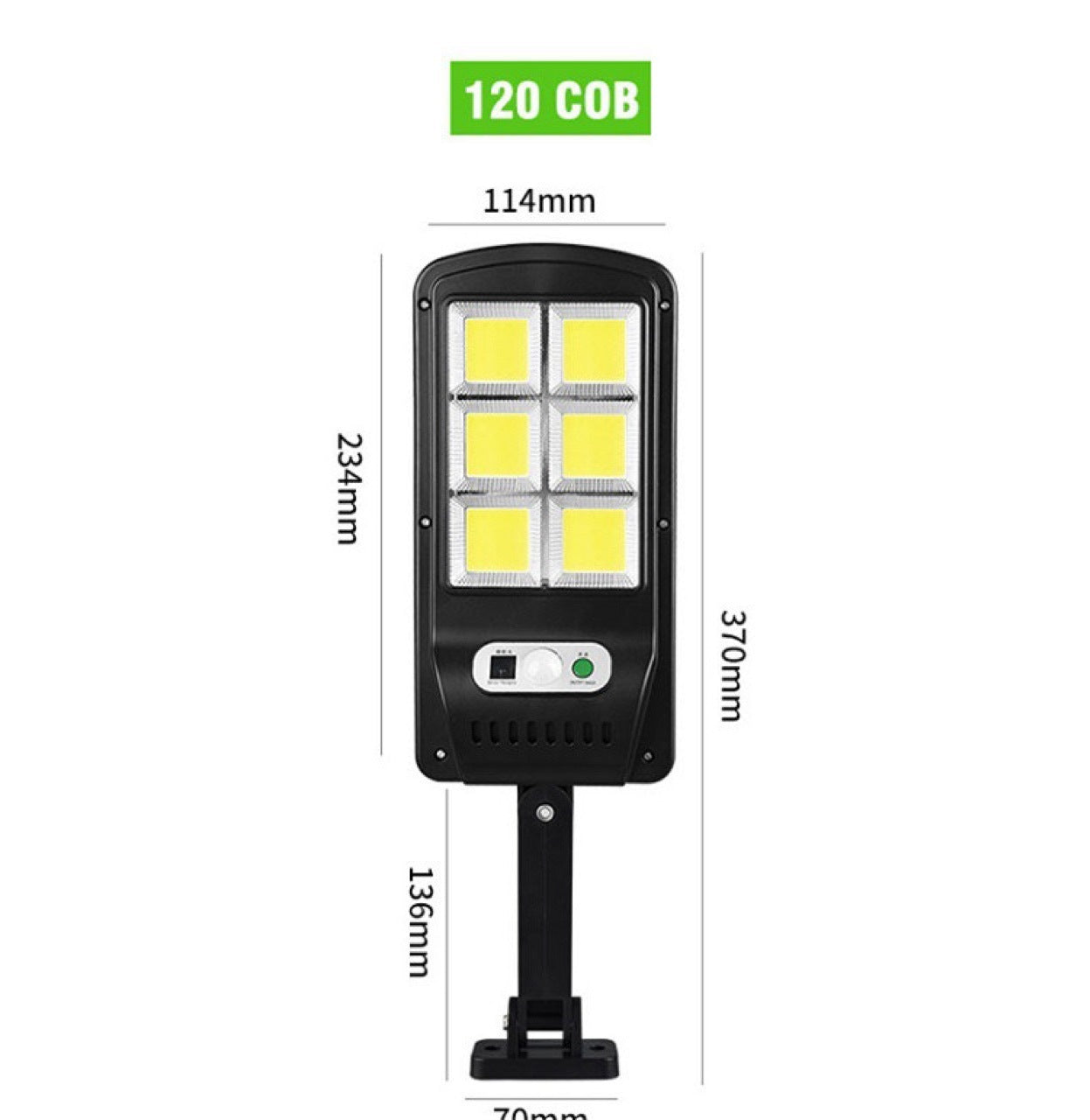 Solar Wall Light IP67 Waterproof High-brightness Solar Light