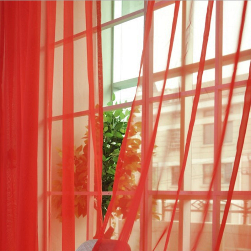 Curtains Solid Tulle Modern Curtains For Living Room Transparent Tulle Curtains Window Sheer For The Bedroom