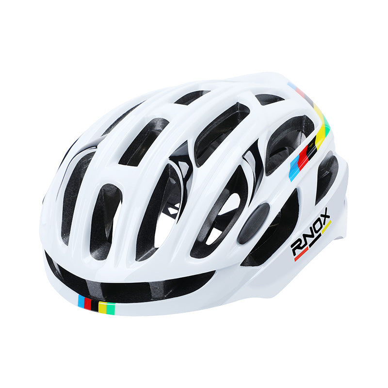 Striped Motorcycle Paint Electric Bike Helmet