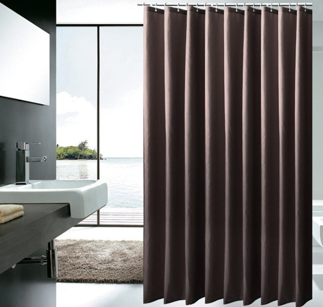 Waterproof Shading Shower Partition Curtain Punch-free