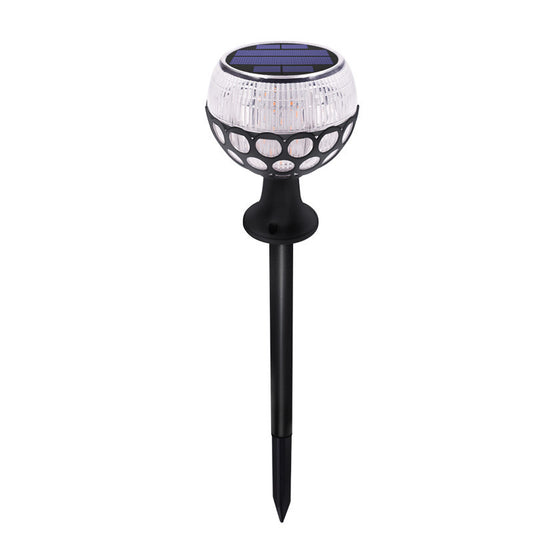 Spherical flame column solar lamp