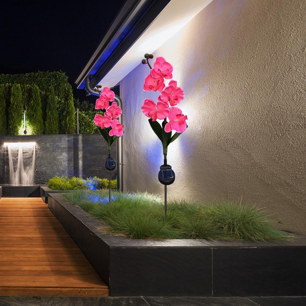 LED Solar Flower Light