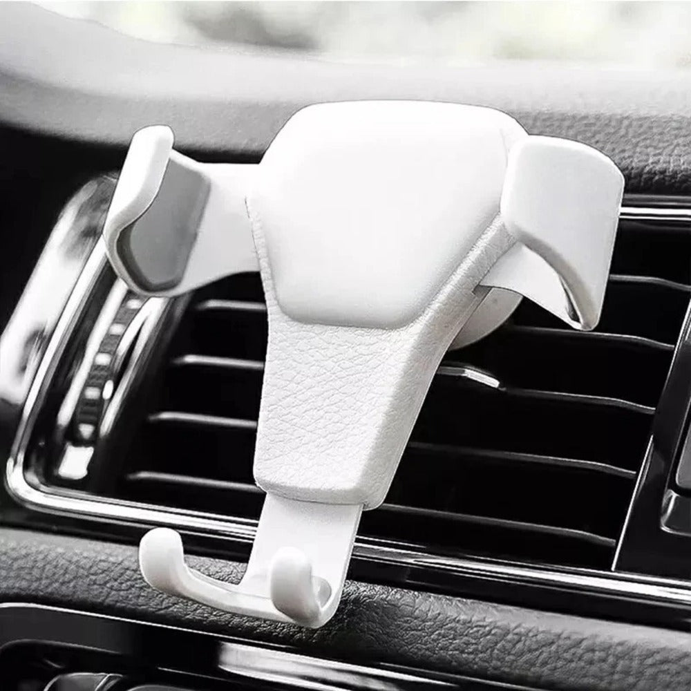 Universal Gravity Phone Holder Car Air Vent Mount Metal Mobile Stand GPS Support For Smartphone Air Vent Stand Cradle For Mobile Cell Phone