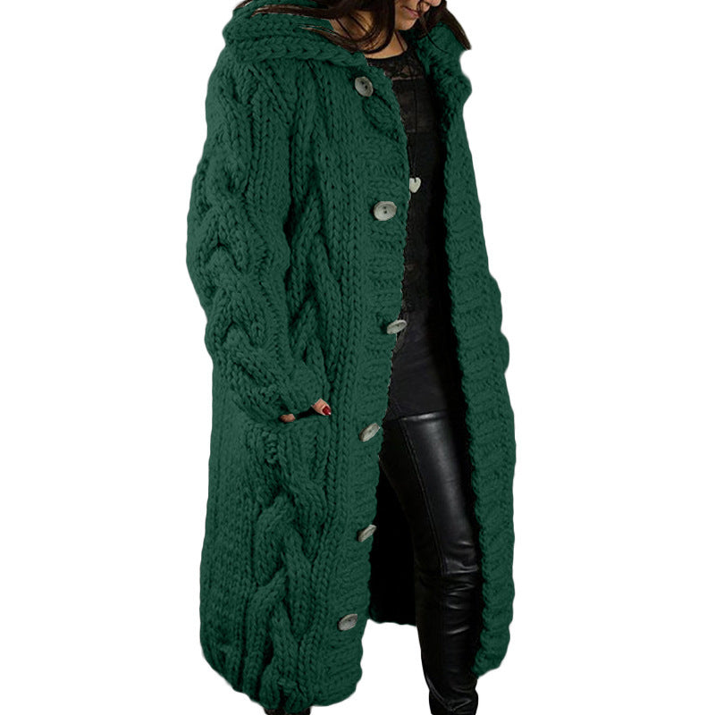 Women's Cardigan Plus Size Sweater Coat