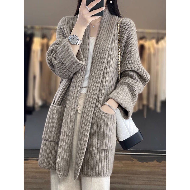 Warm All-match Simple Leisure Sweater Sweater Coat