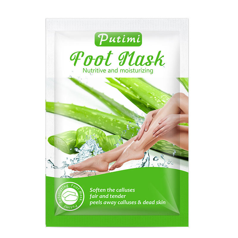 2024 New Exfoliating Foot Mask Foot SPA Pedicure Socks Removing Dead Skin Whitening Heels Feet Peeling Anti Cracked Foot Skin Care