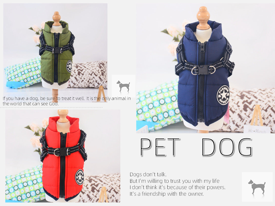 New Pet Clothes Dog Vest Dog Dog Clothes Pet One Vest Teddy Bichon Clothes Pet Vest