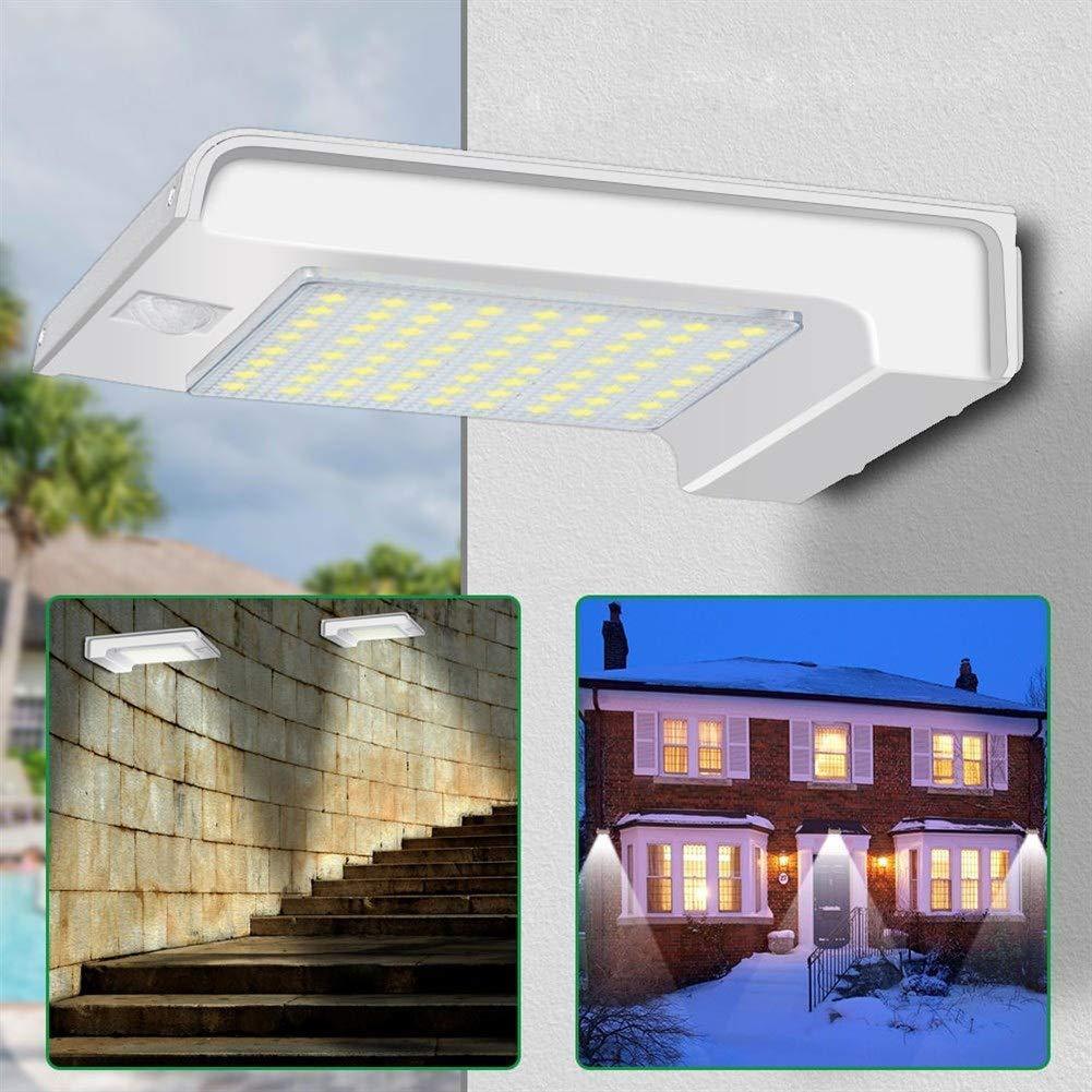 72LED solar induction wall light