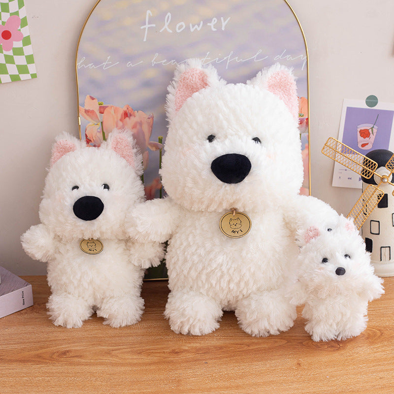 Cute Puppy Dog West Highland Doll Children's Plush Toy