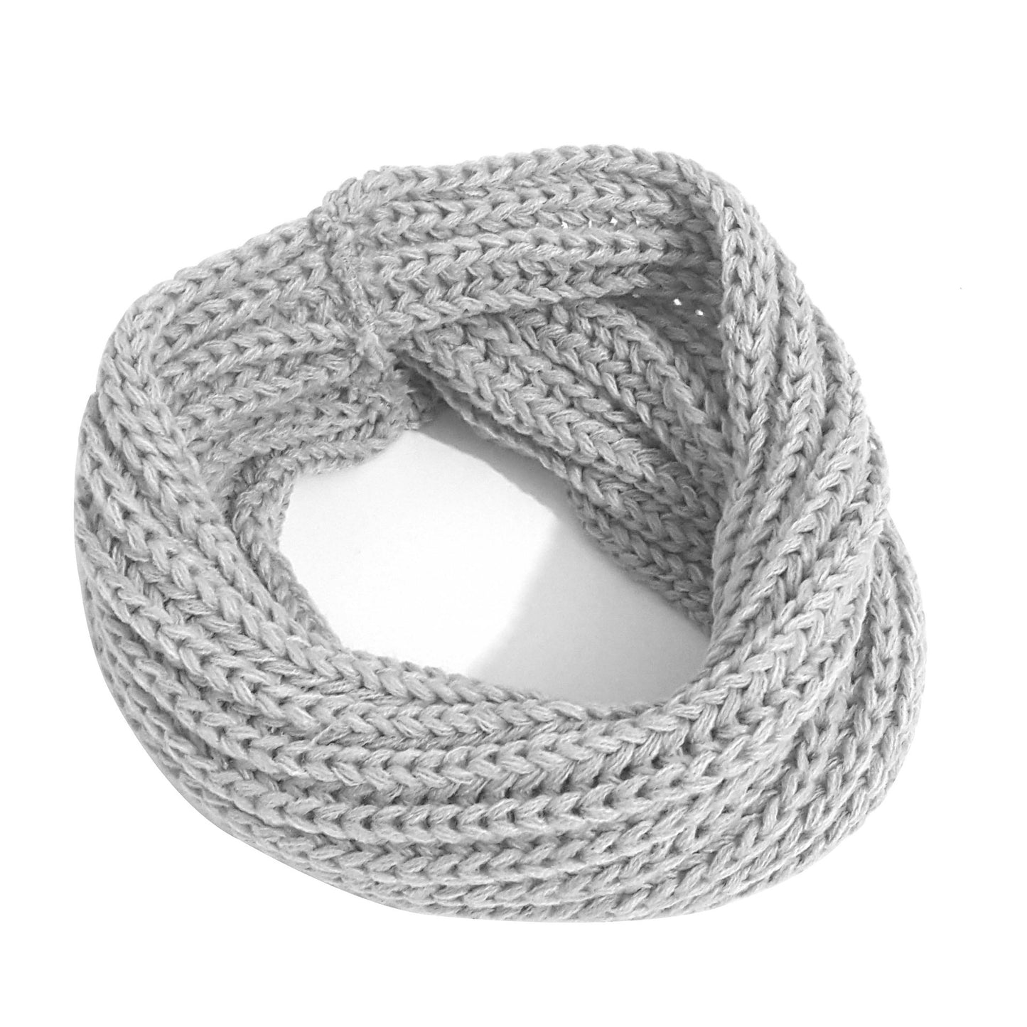 Men's And Women's Korean-style Single-ring Wool Small Scarf