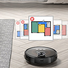 Geek Smart L8 Robot Vacuum Cleaner And Mop, LDS Navigation, Wi-Fi Connected APP, Selective Room Cleaning,MAX 2700 PA Suction, Ideal For Pets And Larger Home.Banned From Selling On Amazon