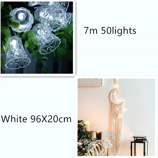 4 meters 20 light bells solar light string