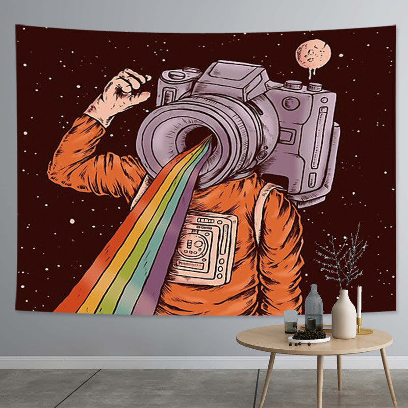 Thick Cloth Tapestry Abstract Style Hanging Cloth Background Cloth Covering Cloth