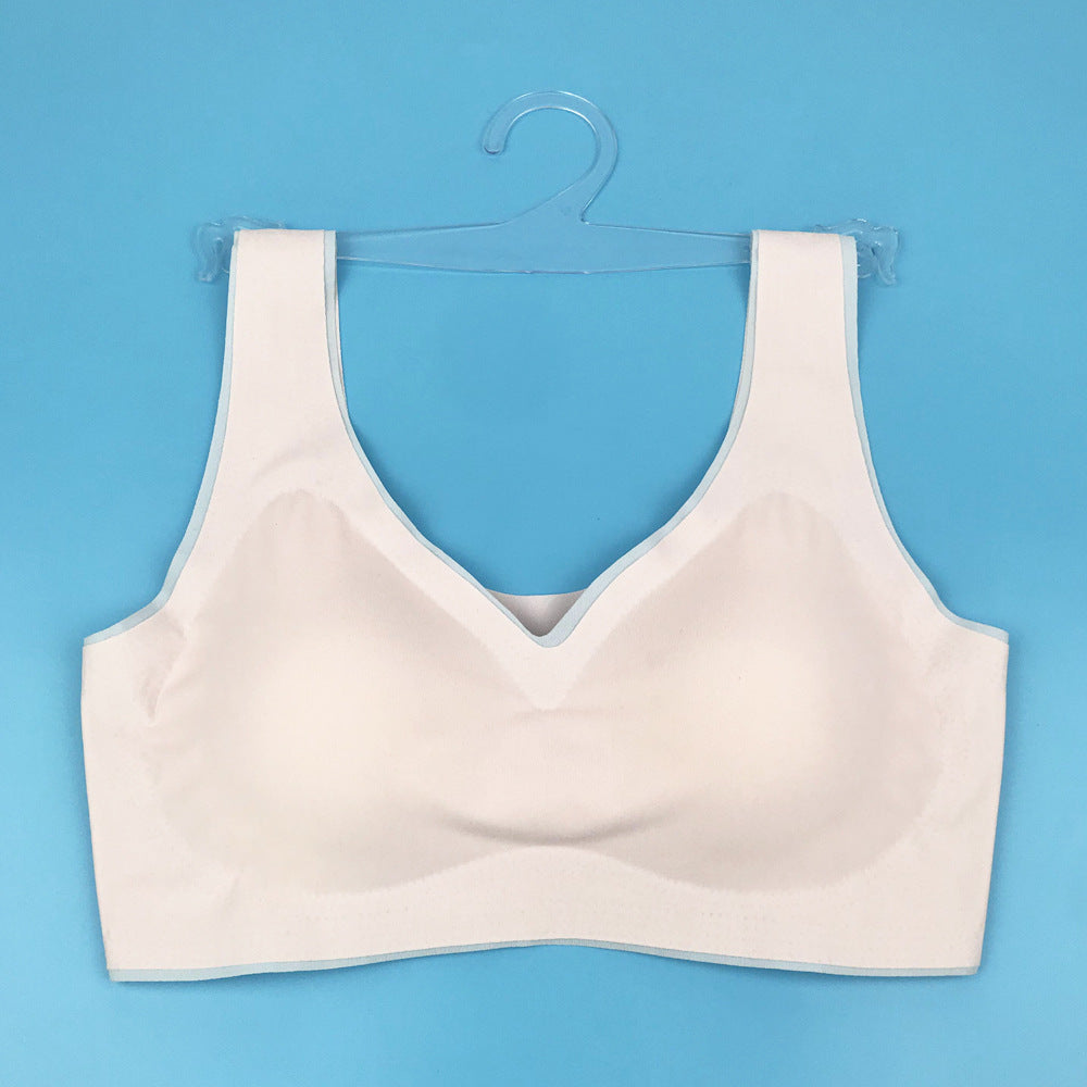 Seamless Underwear Summer Thin Women's Ice Silk Bra Beauty Back