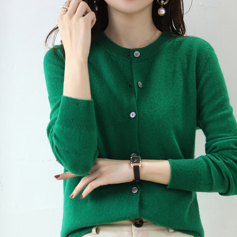 Women's Cardigan Sweater Coat Short Knitwear