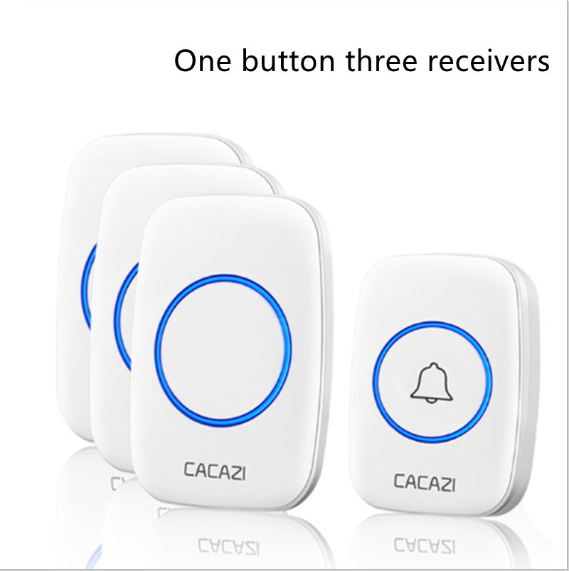 Wireless doorbell home new  long-distance remote control old pager Intelligent exchange doorbell