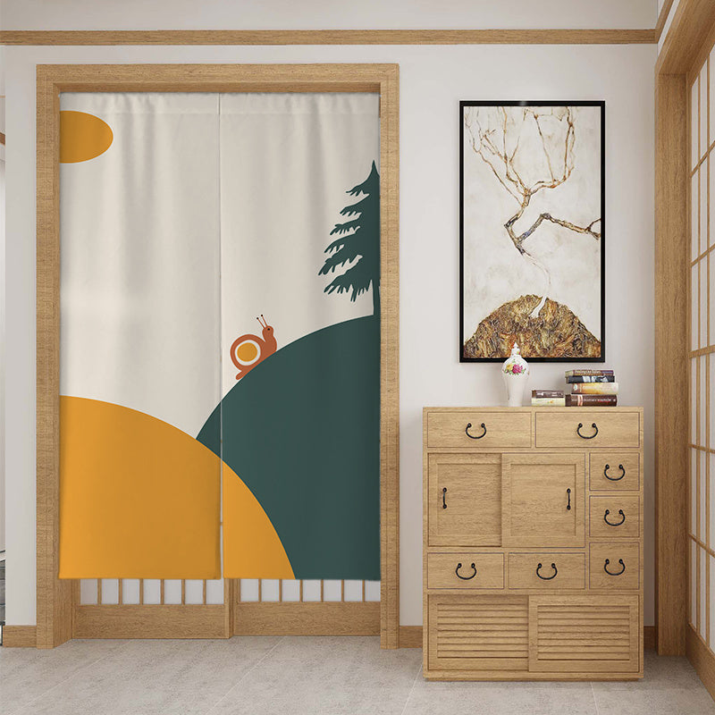 Custom Fabric Door Curtain Partition Curtain