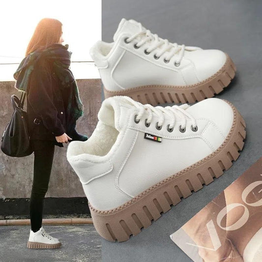 Women's Fashion All-matching Platform Shoes