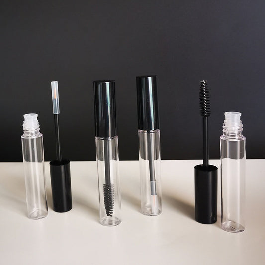 Suit 10ml Mascara Tube Transparent Eyeliner Bottle False Eyelashes Glue Bottle Makeup Storage Bottle