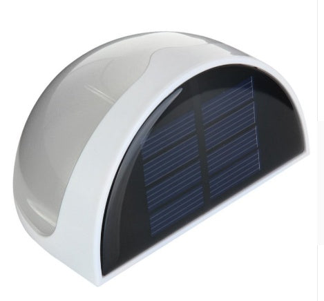 Solar wall lamp semi-circle LED solar wall lamp fence lamp solar energy semi-circle light control wall