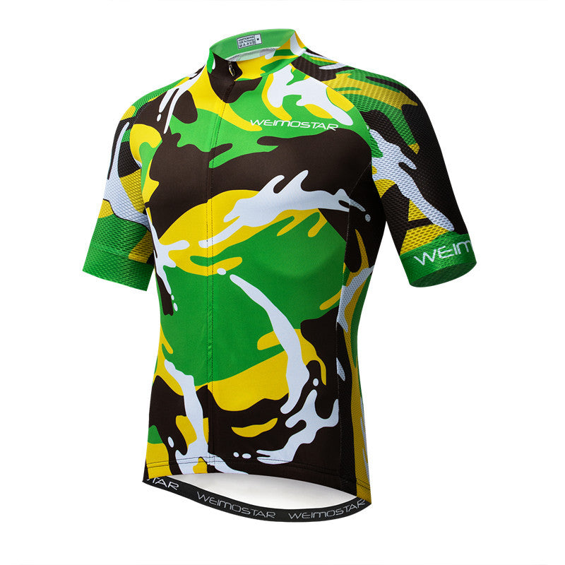 Summer short sleeve cycling jersey