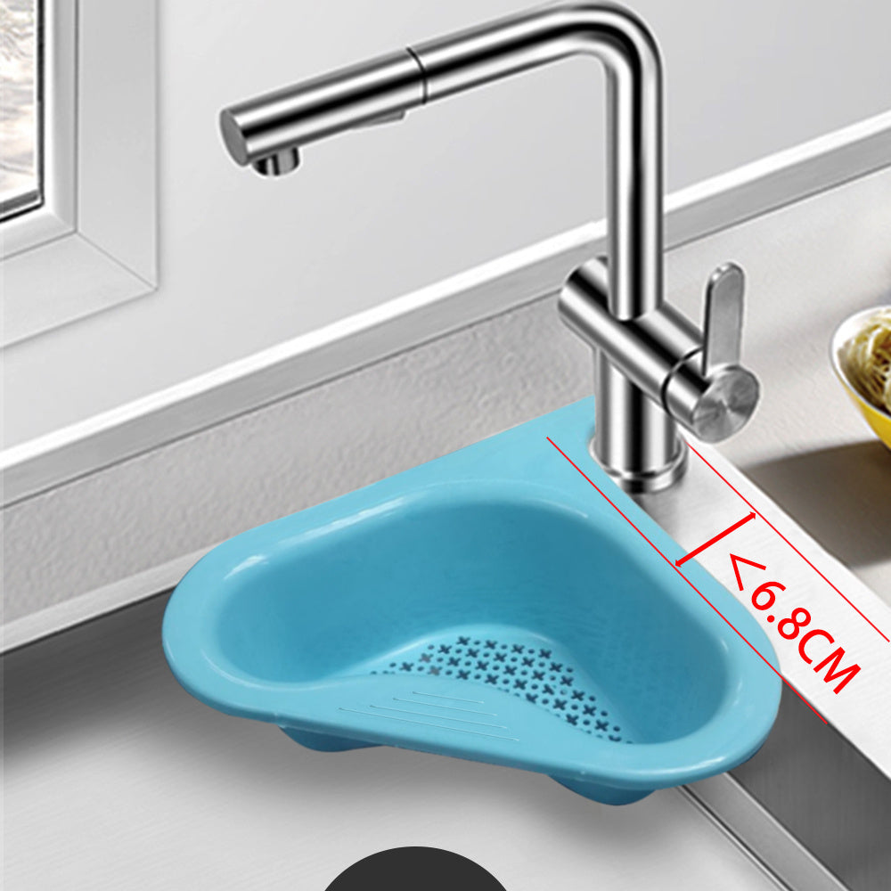 Household Sink Hanging Fruit And Vegetable Filter Water Drain Basket Kitchen Dry And Wet Separation Swan Drain Basket