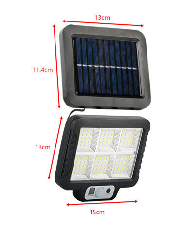 Split Solar Wall Light 120led Human Body Induction