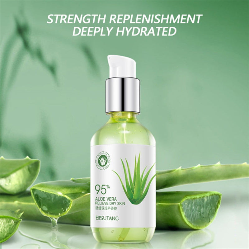 Aloe Gel Moisturizing Lotion Facial Cream Perfectly Plain Moisturizing And Smooth Skin Care Products