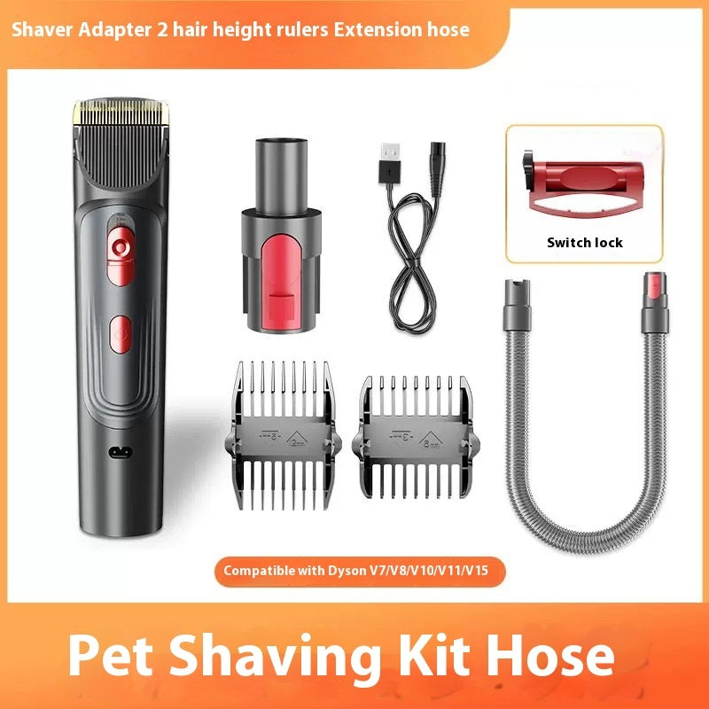 Full Series Dogs And Cats Hair Suction Head Accessories Comb Suit Pet Shaver