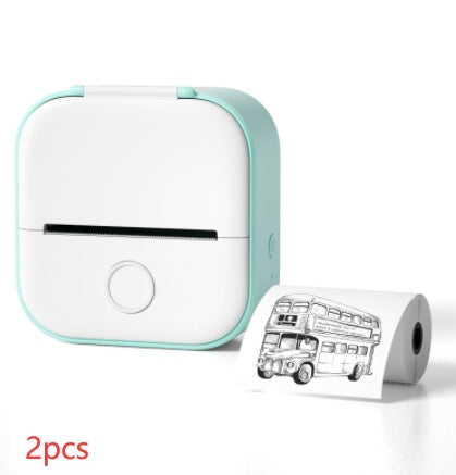 Portable Mini Thermal Label Printer Home Photo Printer Student Wrong Question Printer Bluetooth Mini Label Printer Price Tag