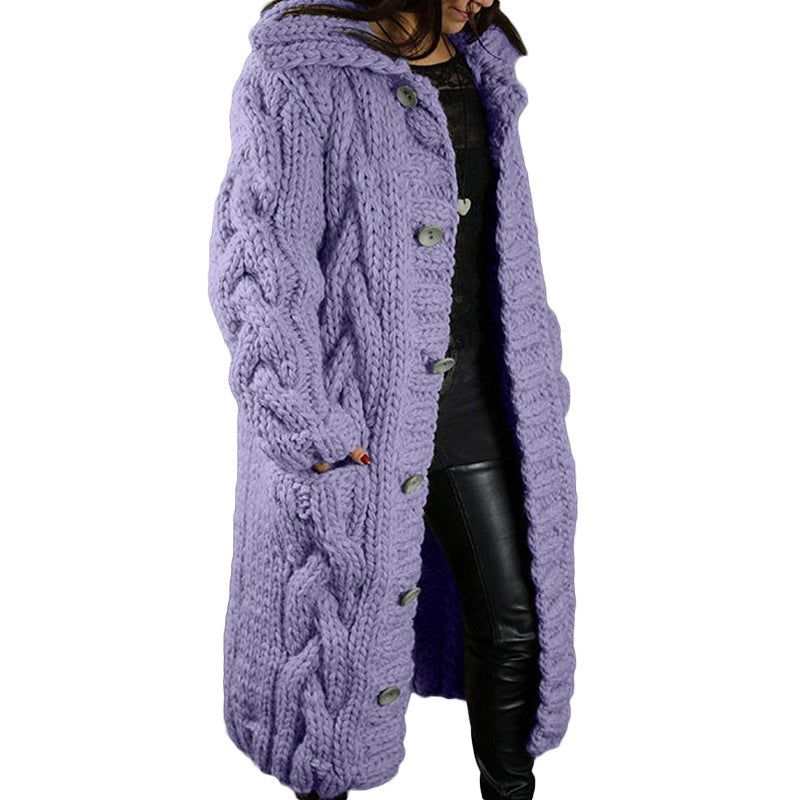 Women's Cardigan Plus Size Sweater Coat